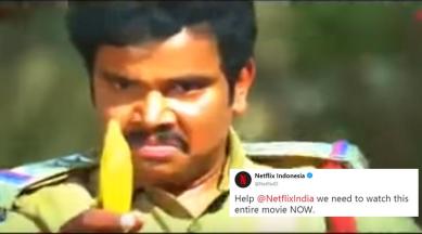 Netflix Indonesia is going 'bananas' over this Telugu movie clip and  Twitterati can't keep calm | Trending News,The Indian Express