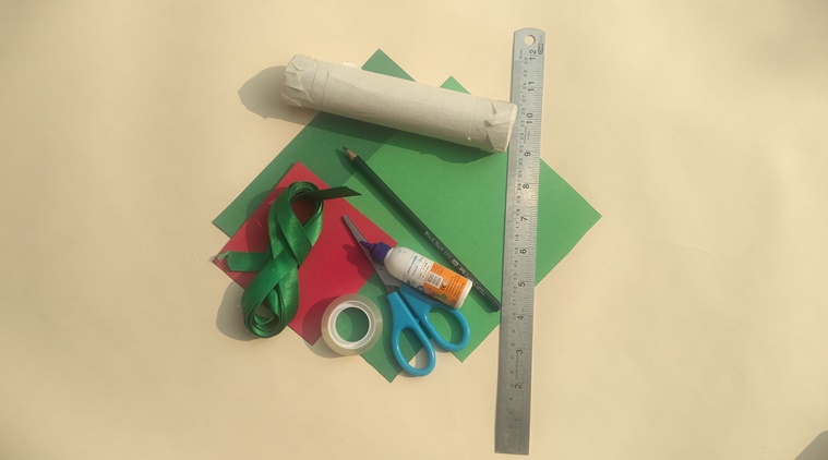 DIY Christmas tree craft