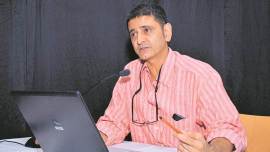 Tushar Joag, contemporary artist Tushar Joag, Tushar Joag passed away, Tushar Joag bike journey, Vadehra Art Gallery, Indian Express