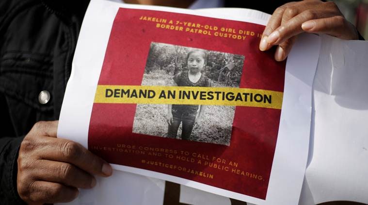 Seven-yr-old Guatemalan girl who died in US Border custody was healthy, hydrated, says father