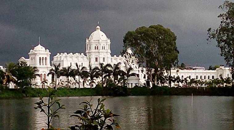 Ujjayanta Palace, Ujjayanta Palace tripura, Tripura Ujjayanta Palace, Tripura state museum, Tripura museum, Ujjayanta Palace imphal, imphal Ujjayanta Palace, Ujjayanta Palace tourists, Tripura news, Indian express, latest news