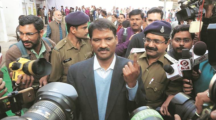 Two days after father’s death, this MP officer was back on election duty