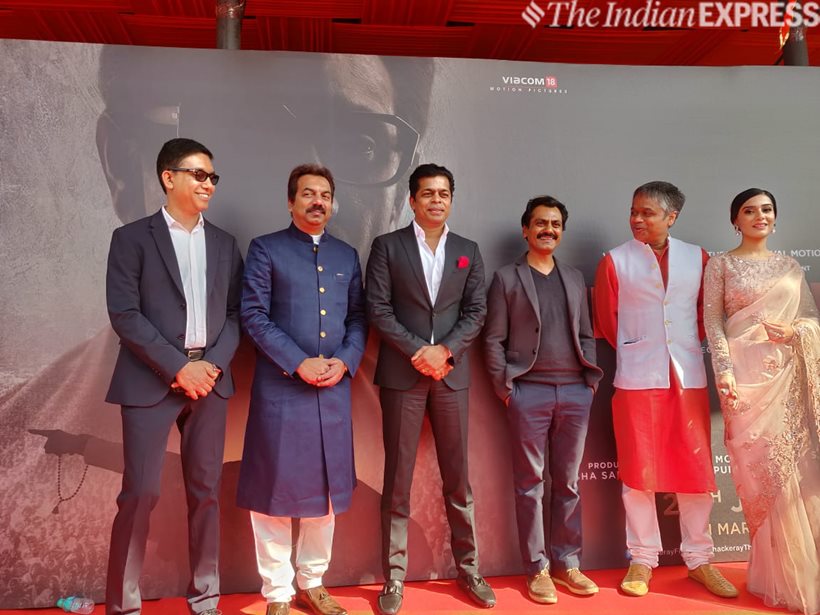 bal thackeray biopic makers at thackeray trailer launch