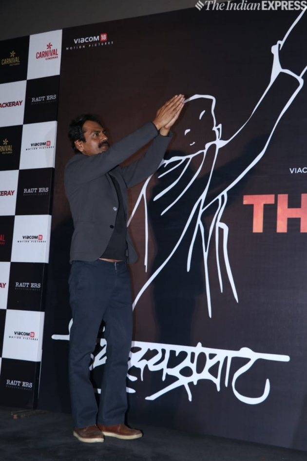 nawazuddin siddiqui at thackeray trailer launch