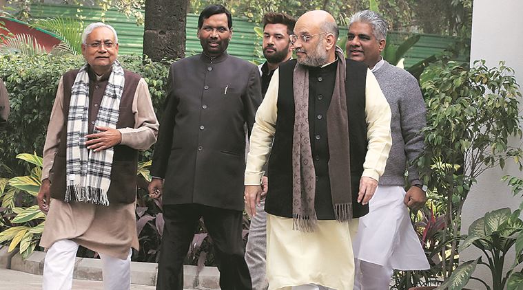BJP gives in to Bihar allies, JD(U) gets 17 seats, LJP six