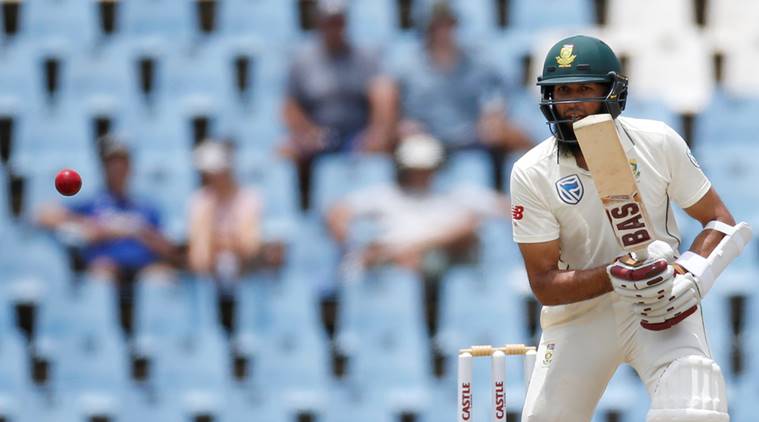 South Africa's Hashim Amla in action in the first Test against Pakistan at SuperSport Park in Centurion