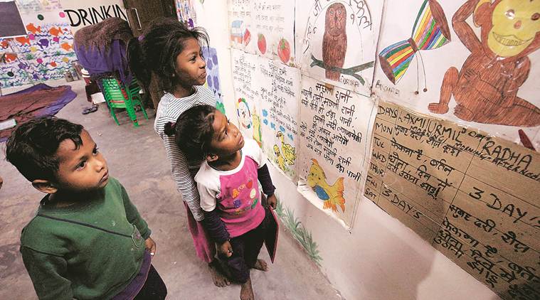 delhi anganwadi, delhi anganwadi centres, anganwadi centres in delhi, new anganwadi hub centres, india news, delhi news, indian express