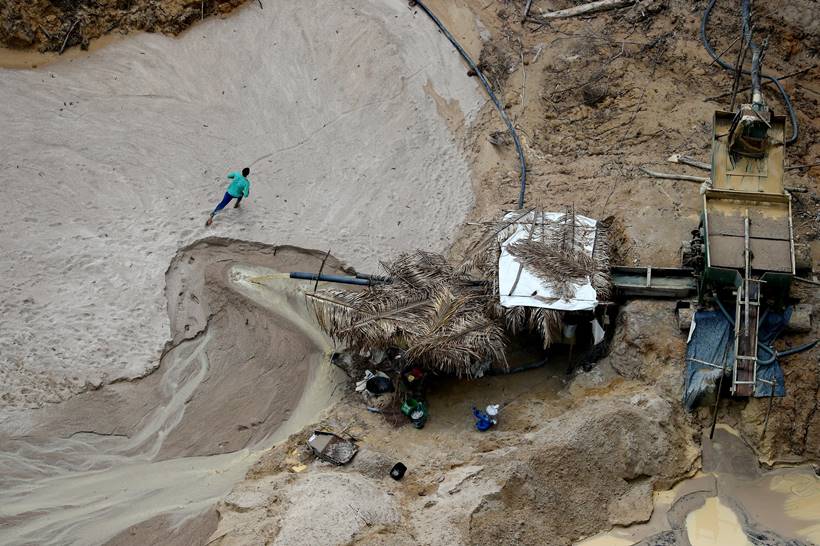 Brazil's Amazon rainforest under siege by illegal mines
