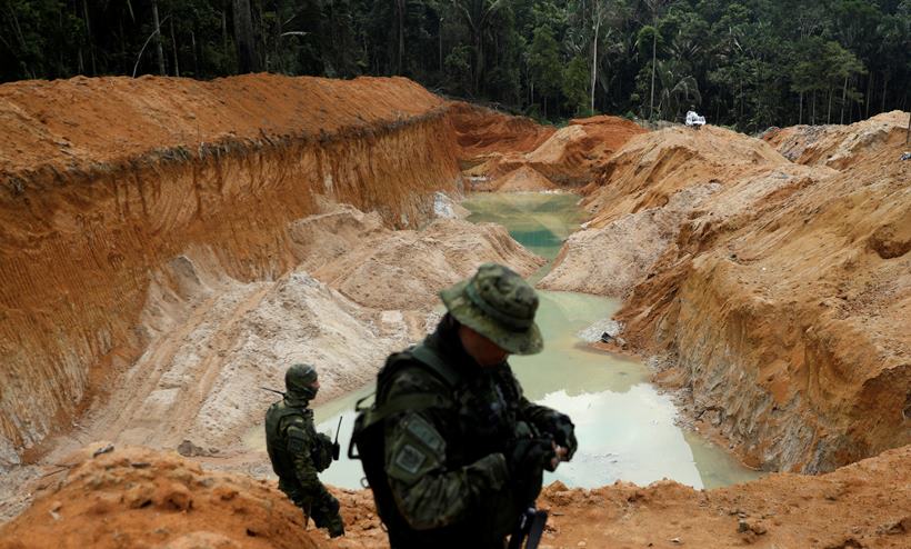 Brazil's Amazon rainforest under siege by illegal mines