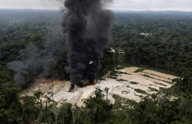 Brazil's Amazon rainforest under siege by illegal mines