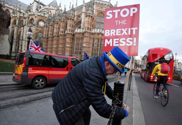 Stop Brexit: One man's daily protest against UK-EU divorce