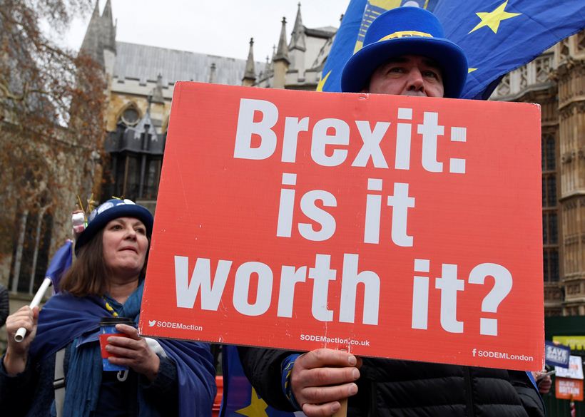 Stop Brexit: One man's daily protest against UK-EU divorce