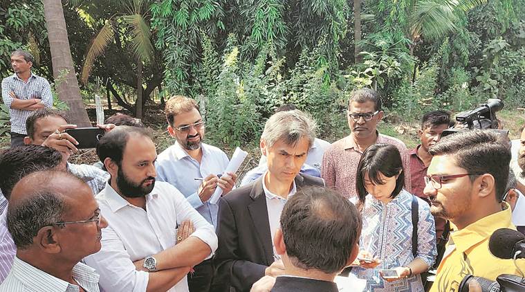 bullet train, Mumbai-Ahmedabad bullet train, Japan International Co-operation Agency, farmers affected by bullet train, Indian Express