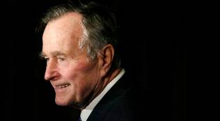 The leadership of George H W Bush