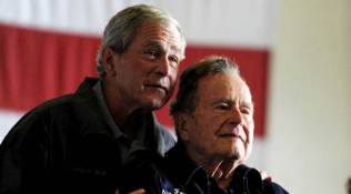 ‘I love you, too’: Bush’s final words were to son George W.
