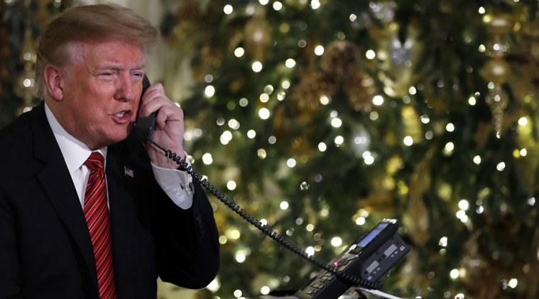 'Marginal' Santa believer puts out cookies after Trump chat