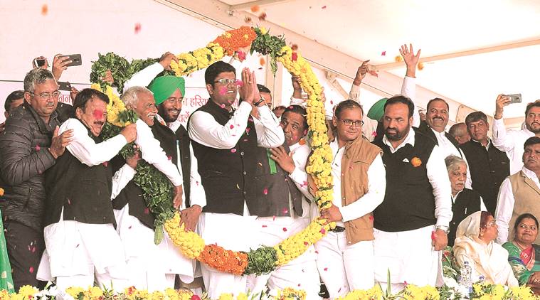 Jannayak Janata Party: Ajay Chautala faction unveils new party | India ...