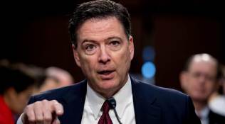 Ex-FBI chief James Comey says Donald Trump undermines rule of law with 'lies'
