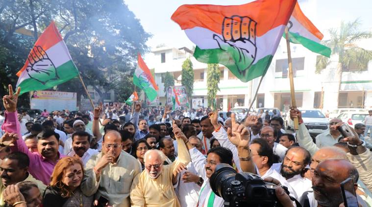 Election results 2018: Congress workers celebrate ‘comeback’ in three ...