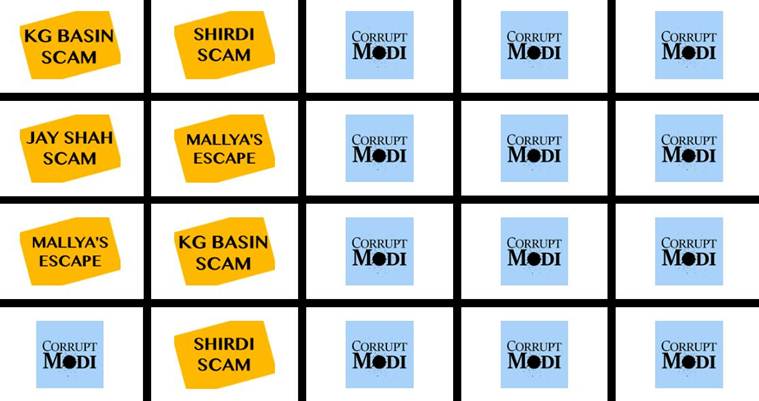 Congress tweets online game called 'Corrupt Modi'