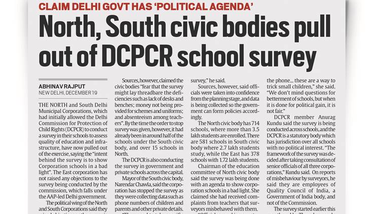 Will use powers if schools don’t comply: DCPCR | Education News - The ...