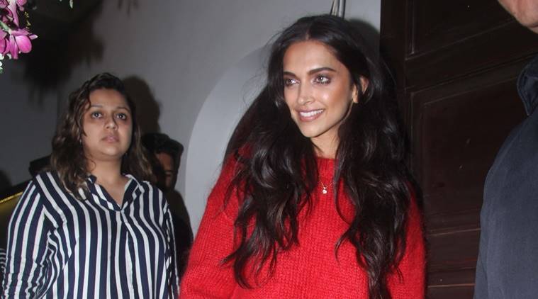 Deepika Padukone cuts out a pretty picture in an all-red outfit; see pics |  Lifestyle News,The Indian Express