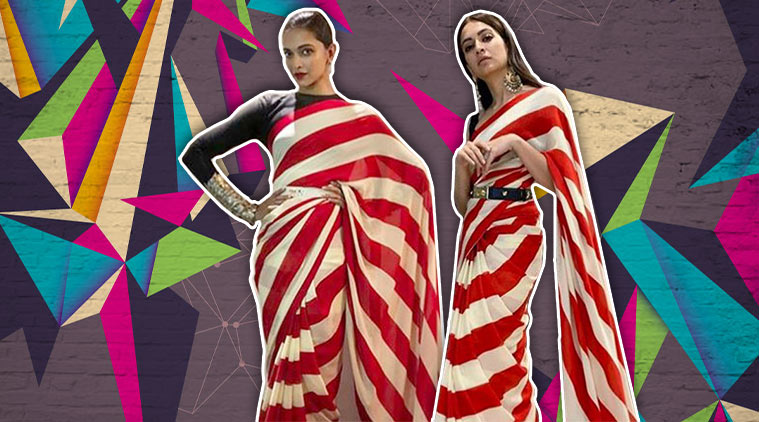 Deepika Padukone or Kriti Kharbanda: Who wore Sabyasachi's candy-striped sari better?