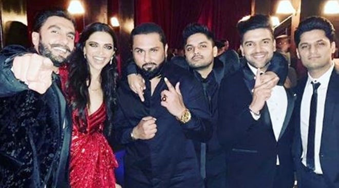 deepika ranveer rception inside photos