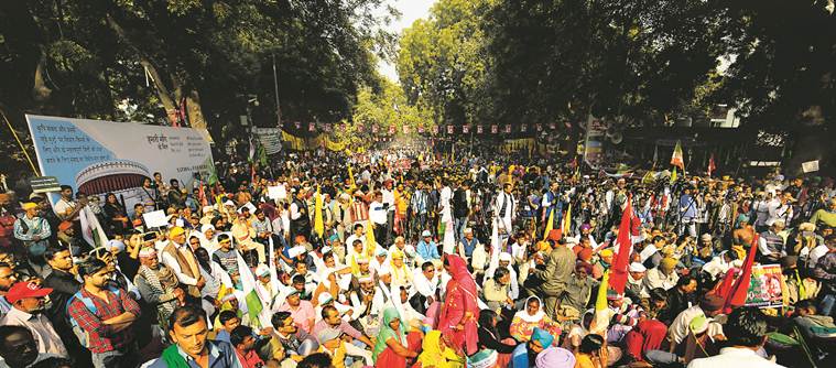 At farmers’ protest, Opp targets PM, seeks answers on loan waiver, jobs