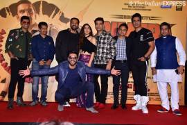 ranveer singh at Simmba trailer launch