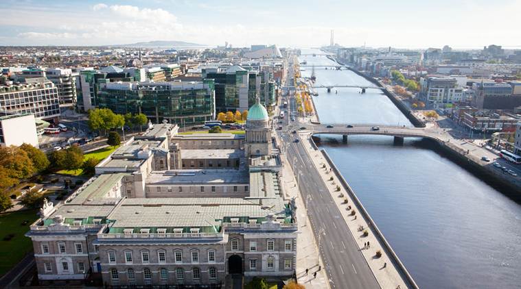 Dublin, river Liffey