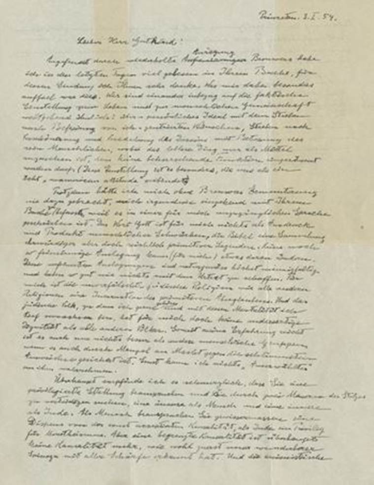 albert einstein, einstein god letter, god letter, einstein views on religion, bible