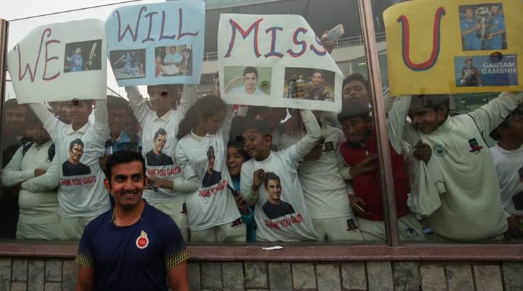 Gautam Gambhir, Gautam Gambhir India, Gautam Gambhir farewell, Gautam Gambhir retirement, Gautam Gambhir politics, Ranji Trophy, Delhi, cricket news, indian express