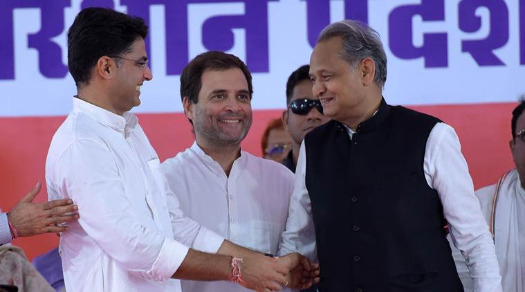 Congress asks Ashok Gehlot to steer Rajasthan with Sachin Pilot by his side