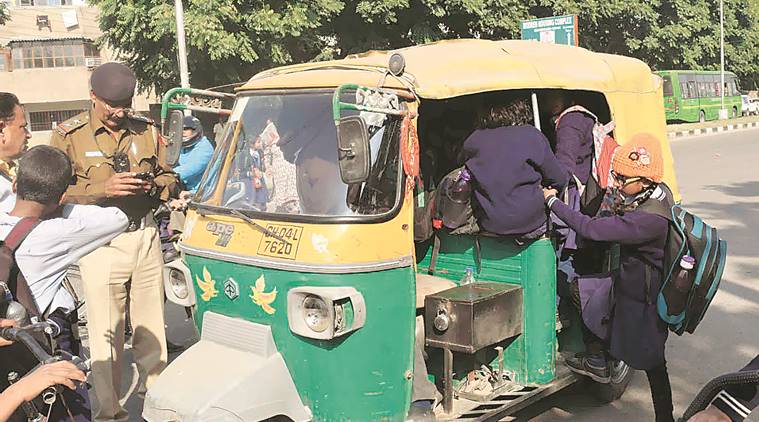 Children carry heavy bag, heavy bags, Chandigarh Commission for Protection of Child Rights, CCPR, MHRD guidelines, Indian Express