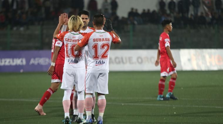 Neroca FC beat Shillong Lajong