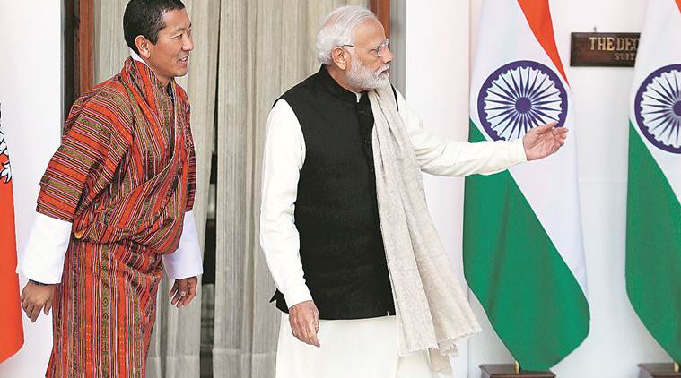 india bhutan, modi bhutan pm, india bhutan bilateral ties, india news, latest news, indian express