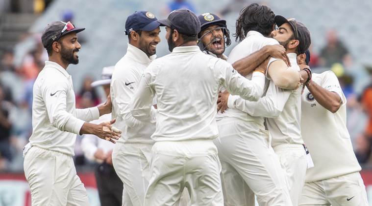 india australia 2nd test result