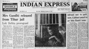 Forty years ago, December 27, 1978: Mrs Gandhi released