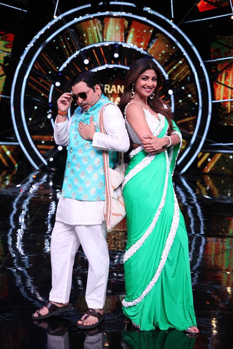 shilpa shetty paritosh tripathi indian idol 10