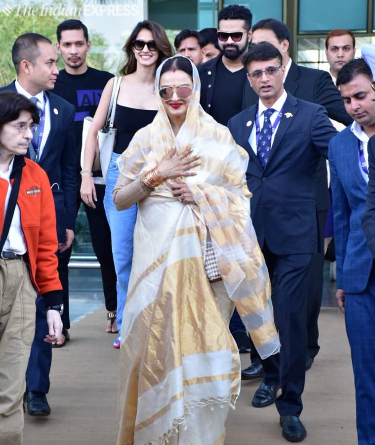 rekha isha ambani wedding