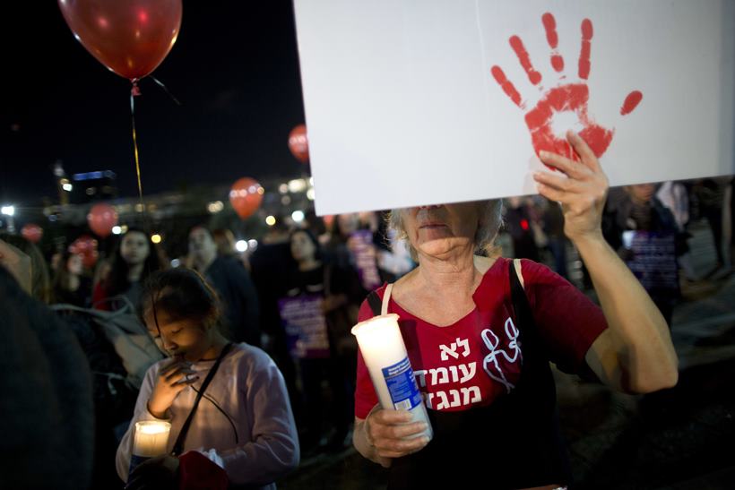 Israelis hold mass protests over violence against women