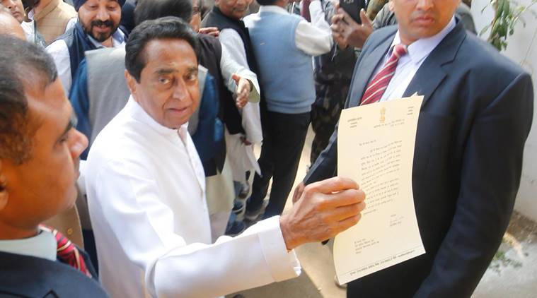 Kamal Nath, madhya pradesh assembly elections, kamal nath swearing in, congress win, mamata banerjee, mayawati, madhya pradesh polls, madhya pradesh chief minister swearing in ceremony, indian express