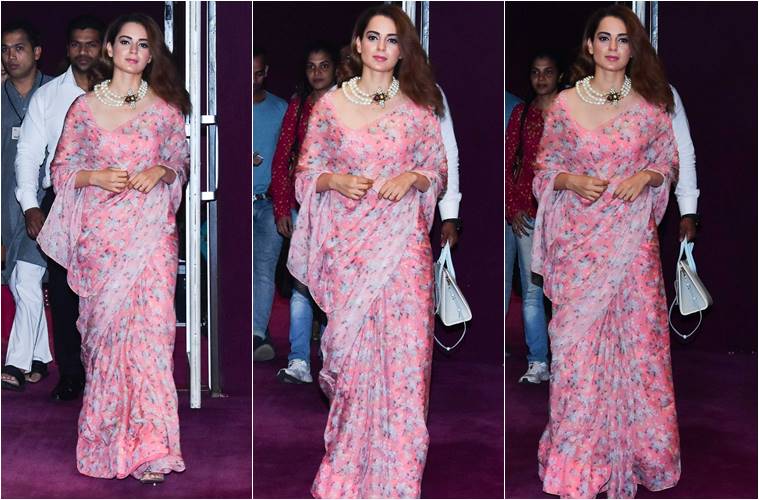 In pics: Kangana Ranaut looks mesmerising in a traditional brown silk saree  for Thalaivii press conference in the capital | News | Zee News