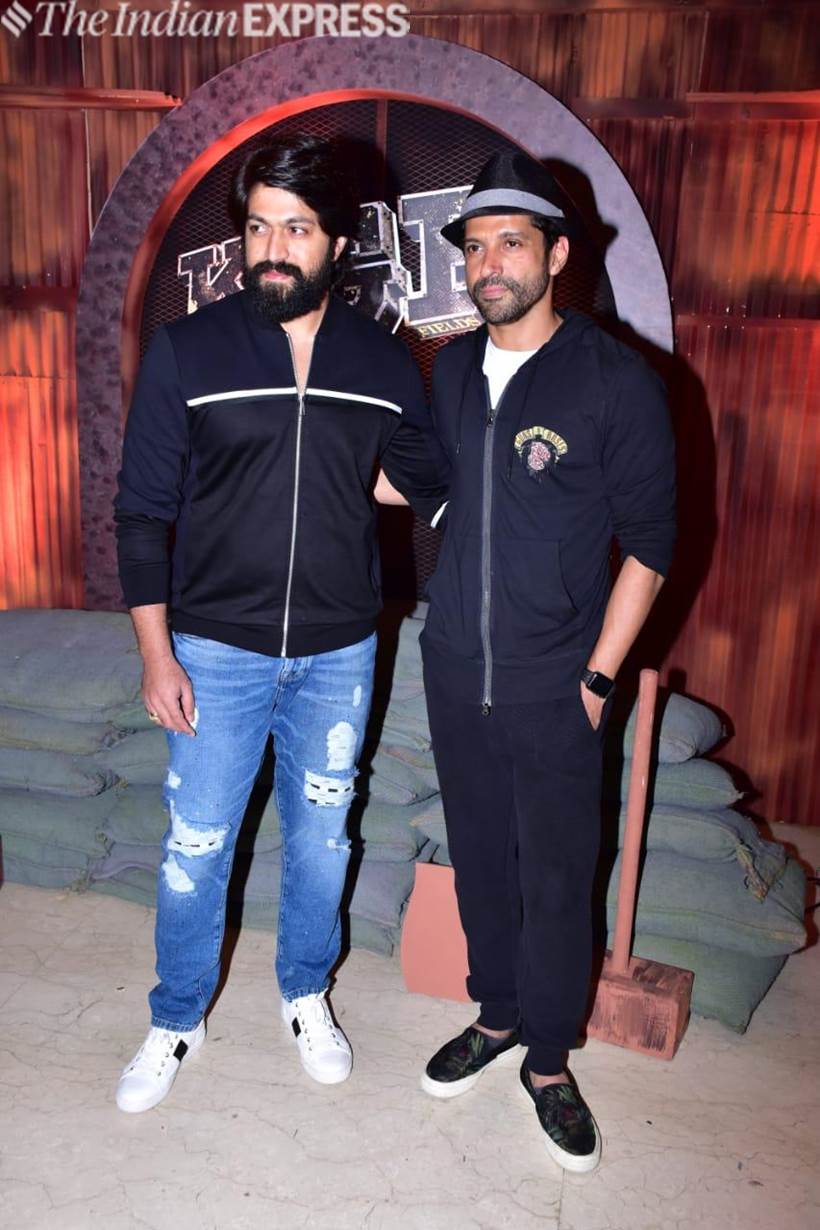 Kannada film KGF's Hindi trailer launch