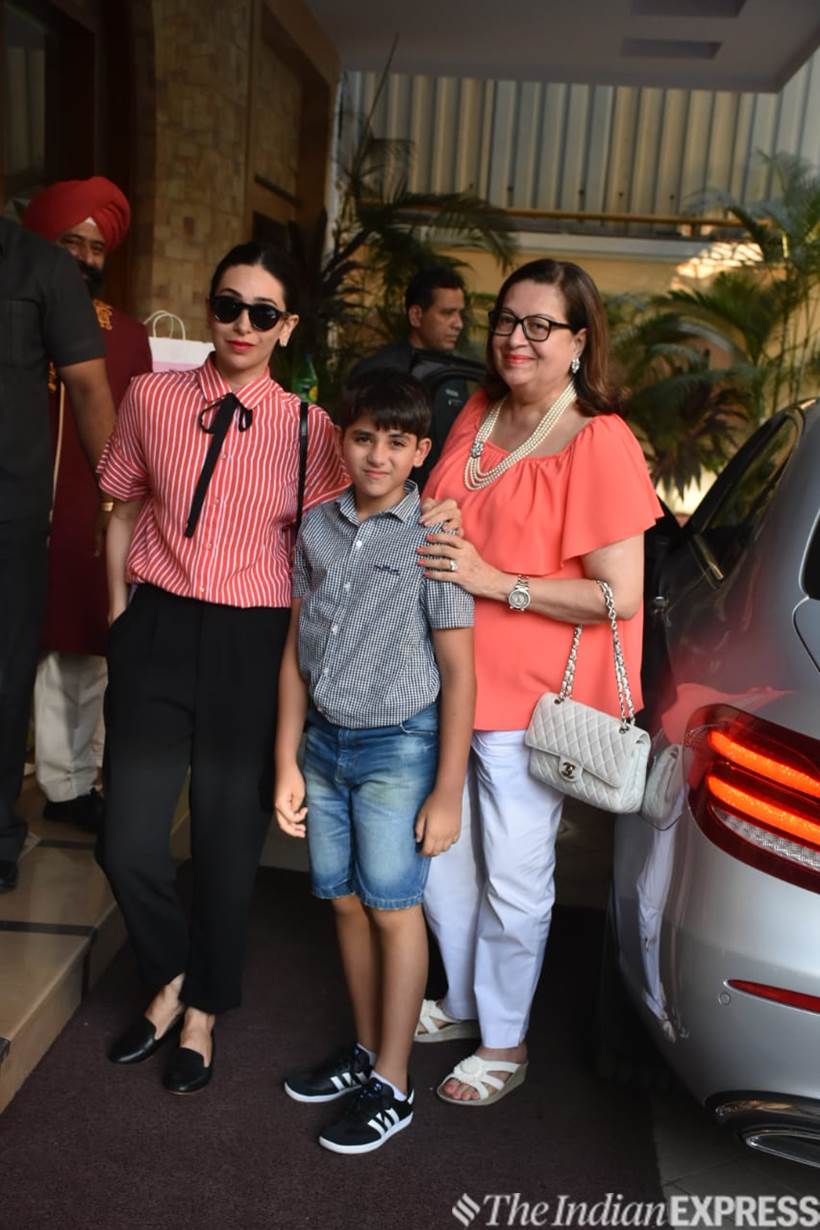 karisma, son, mother