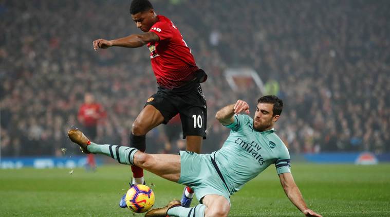 English Premier League Highlights Arsenal Vs Manchester United Manchester United vs Arsenal Highlights: Red Devils held to 2-2 draw at