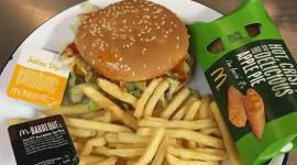 McDonald, McDonald aloo tikki, McDonald vegan aloo tikki,