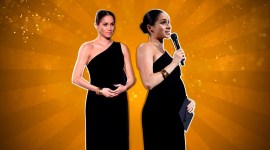 meghan markle, british fashion awards 2018, the royals, givenchy claire waight keller, meghan markle givenchy, prince harry, meghan markle recent photos, meghan markle prince harry latest photos, meghan markle pregnancy, meghan markle maternity style, celeb fashion, indian express, indian express news