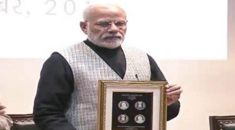 PM Modi releases Rs 100 commemorative coin in memory of Vajpayee ...